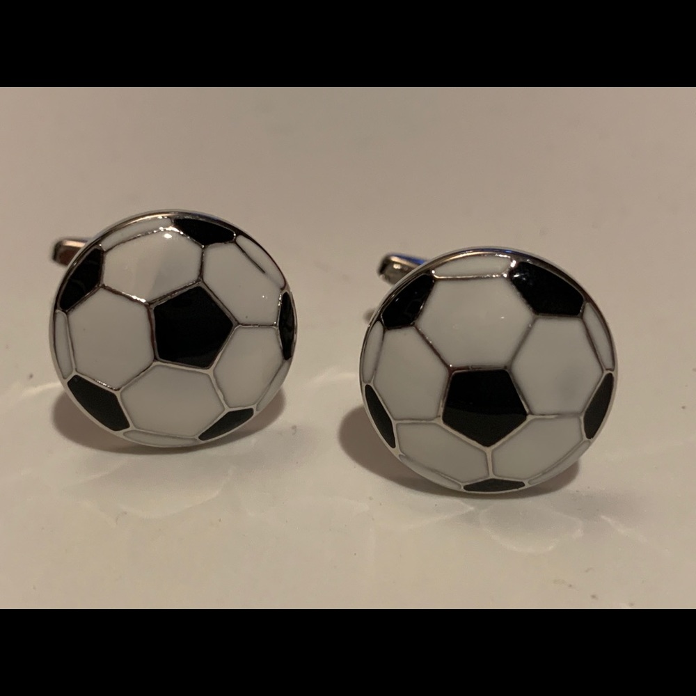 New Soccer Ball Cufflinks